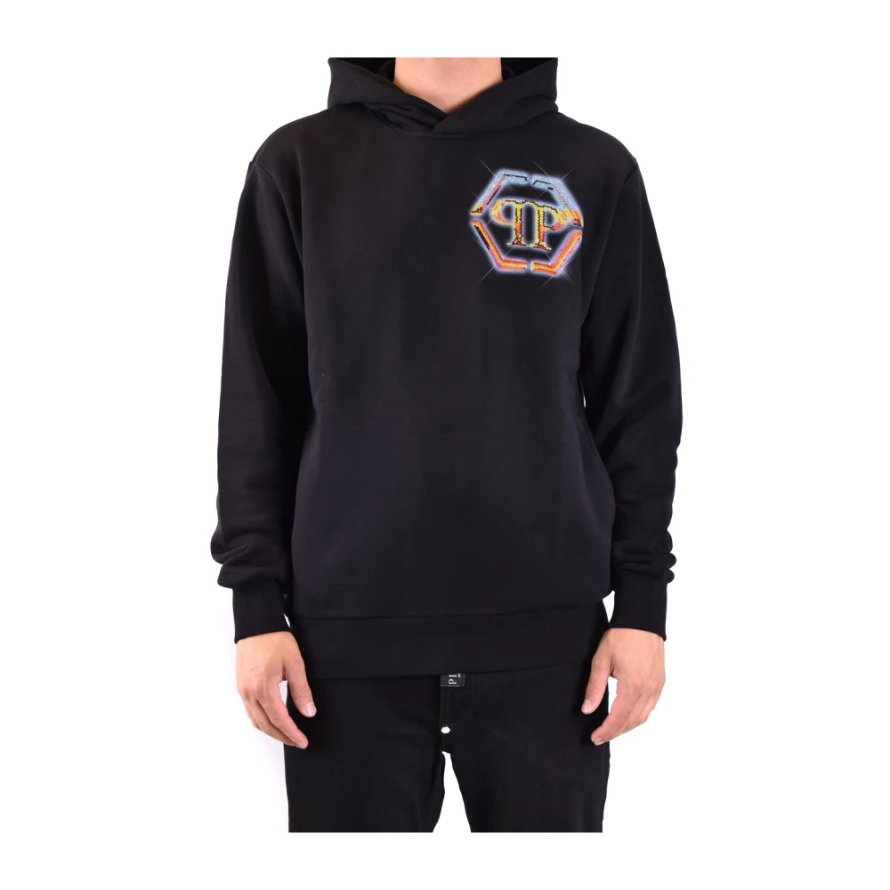 Philipp Plein Stijlvolle Sweatshirts en Hoodies Black Heren