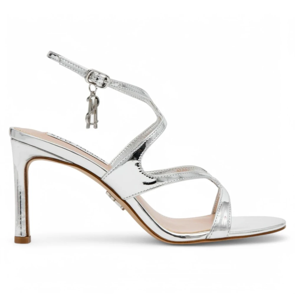 Steve Madden Gray Gracia Sandal - Female - High Heel Sandals - 4 1/2 Uk - Shoes