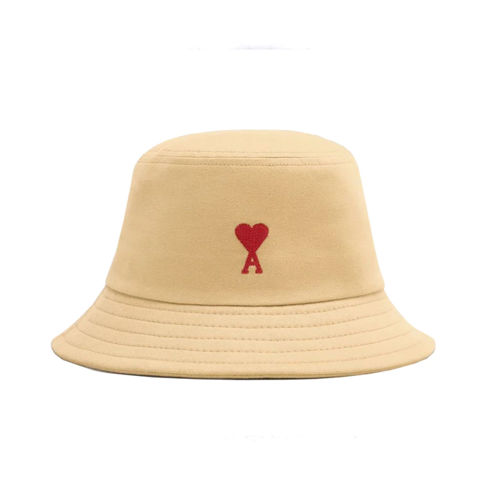 Ami Paris Röd ADC Hatt Beige, Herr