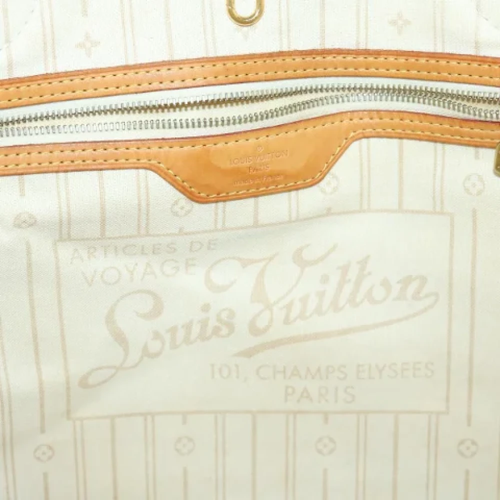 Louis Vuitton Vintage Pre-owned Canvas totes White Dames