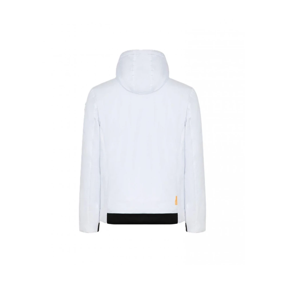 Suns Polyester Puffer en Parka Jassen White Heren
