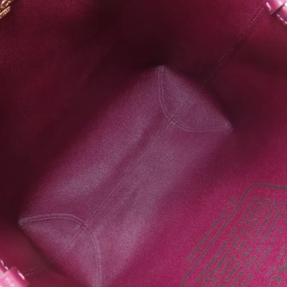Coach Pre-owned Plastic totes Purple Dames