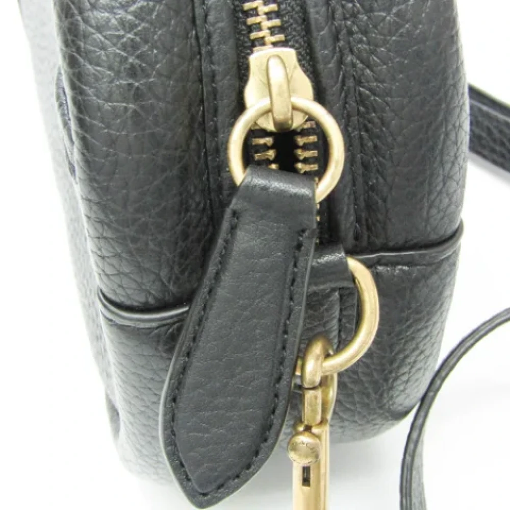 Coach Pre-owned Leather shoulder-bags Black Dames