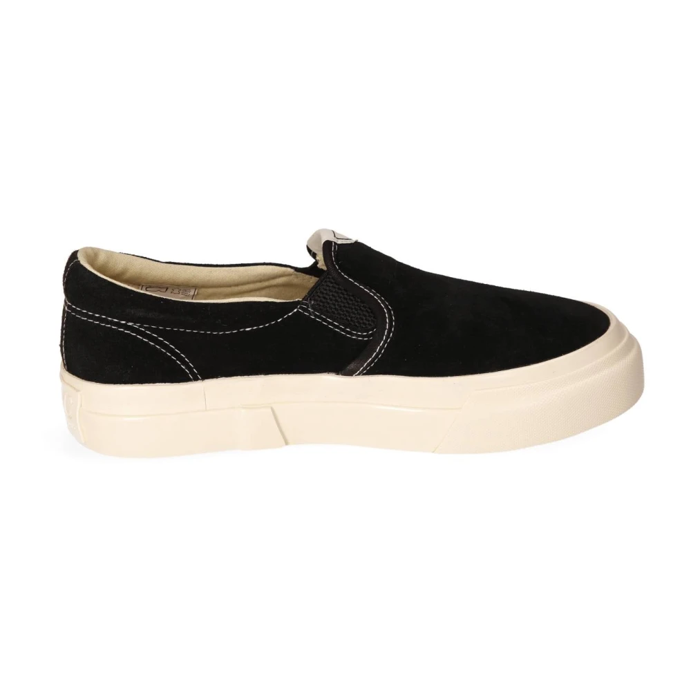 S.w.c. Stepney Workers Club Vild Mocka Sneaker med Elastiska Insatser Black, Dam