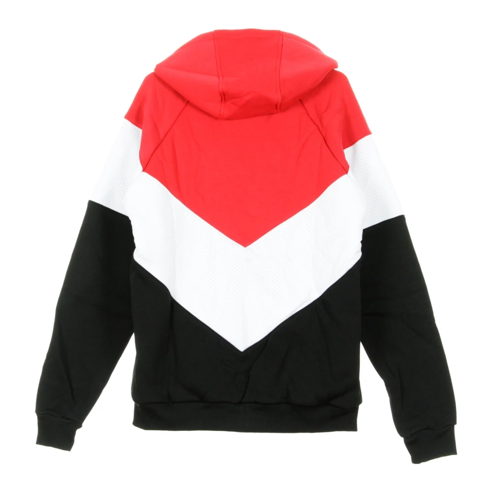 Dolly Noire Vega Zip Hoodie Rood Wit Zwart Red Heren