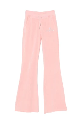 Velour Flared Sweatpants