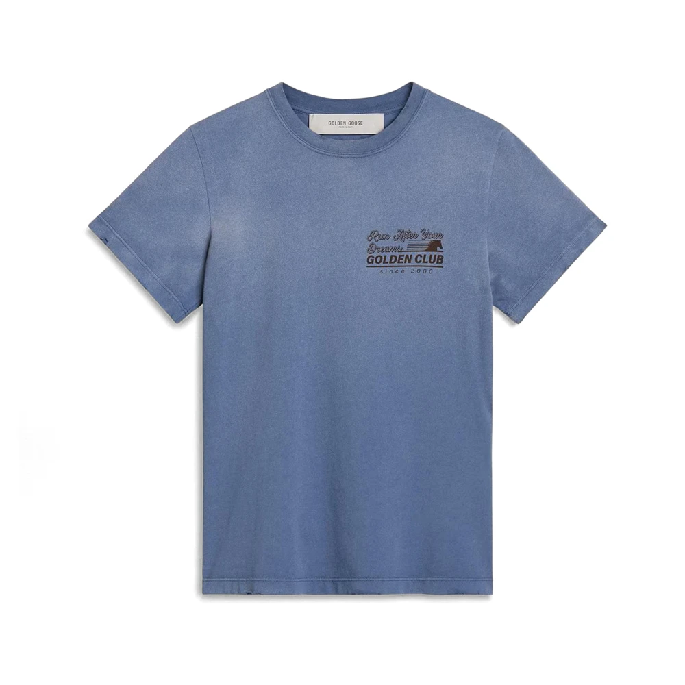 Golden Goose Mujer Azul - Journey Slim Camiseta Larga - Tops - Xs - Journey Slim Camiseta Larga