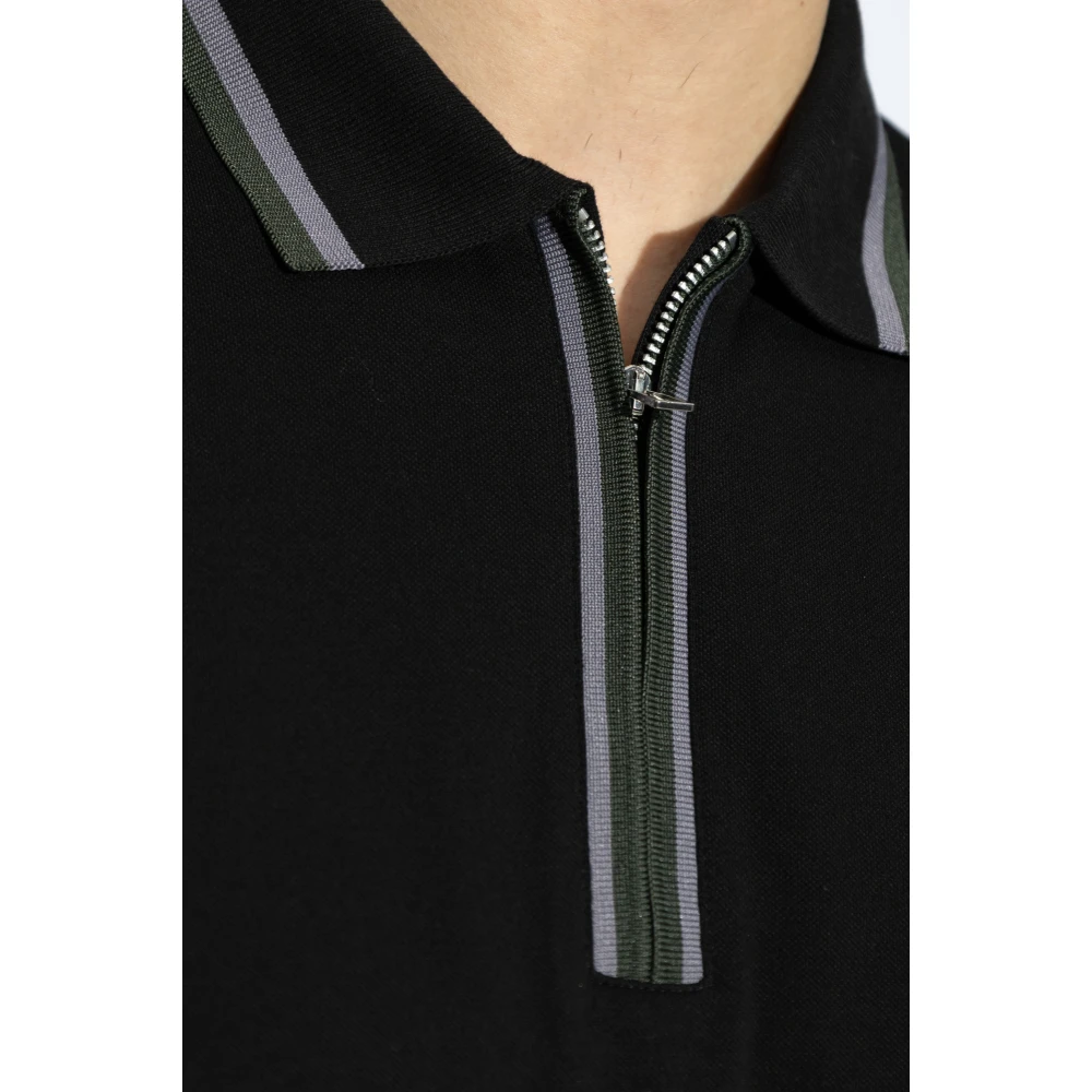 PS By Paul Smith Katoenen poloshirt Black Heren
