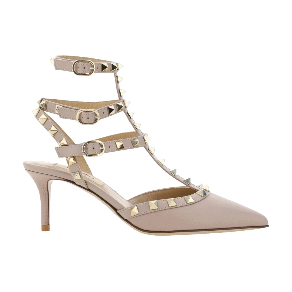 Valentino Garavani Women's Pink Rockstud Pumps