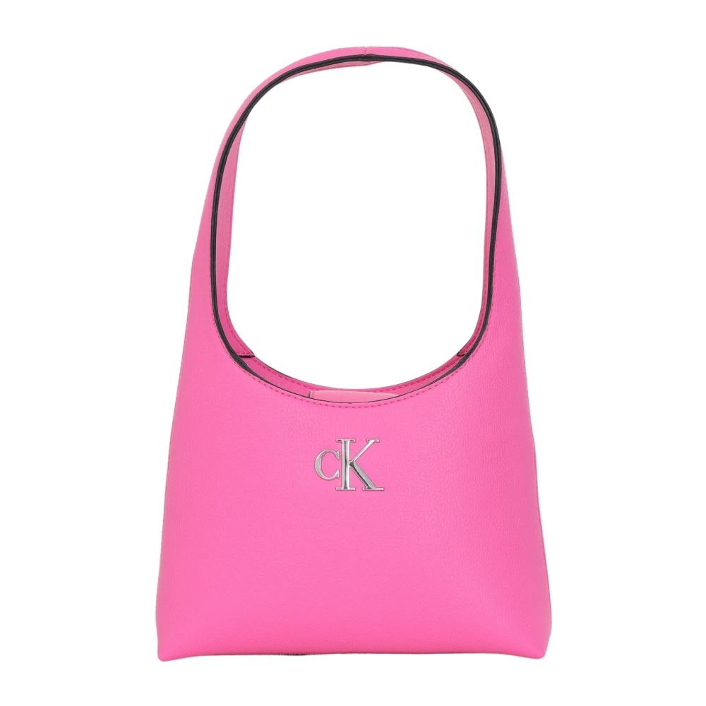 Calvin Klein Crossbody bags Minimal Monogram Rosa Handtasche K60K in poeder roze