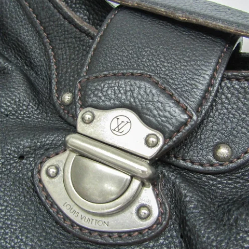 Louis Vuitton Vintage Pre-owned Leather louis-vuitton-bags Black Dames