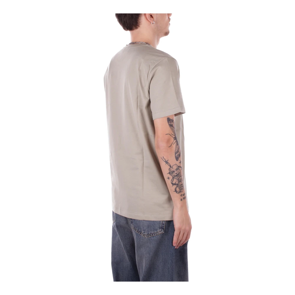 Dondup Logo Front T-shirts en Polo's Green Heren
