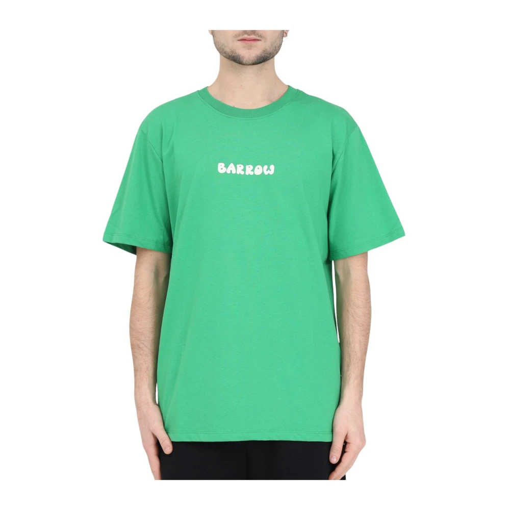 Barrow Fern Green Jersey T-Shirt Green Heren