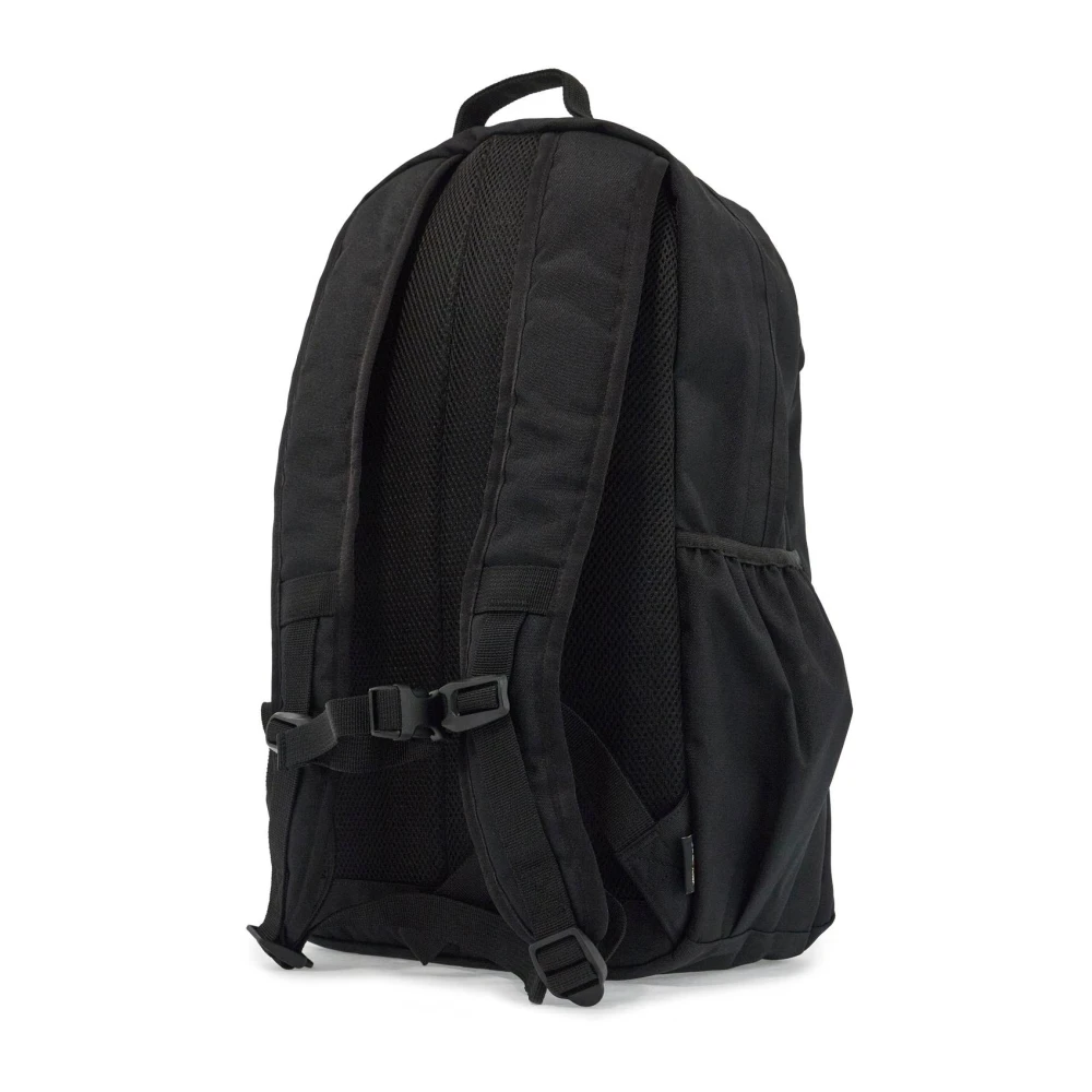 Carhartt WIP Waterdichte Clapton Rugzak met Laptopvak Black Heren