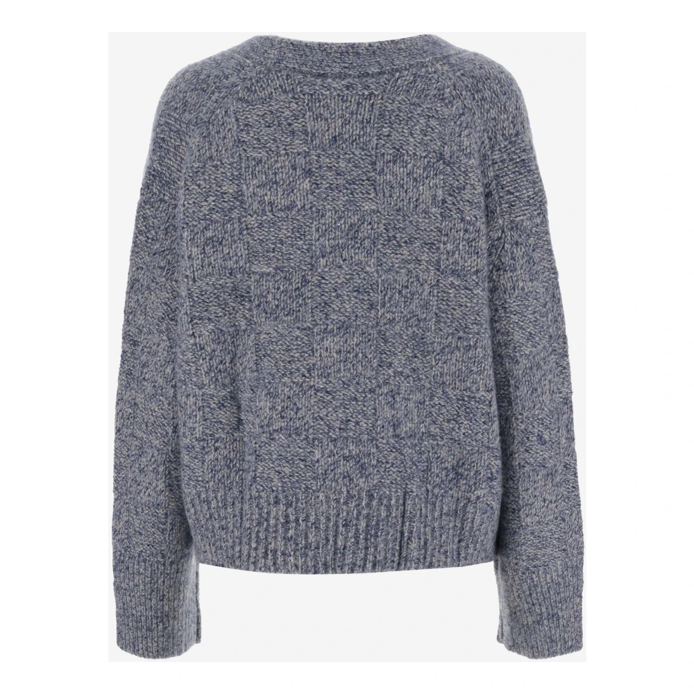 allude V-hals Cardigan Blue Dames