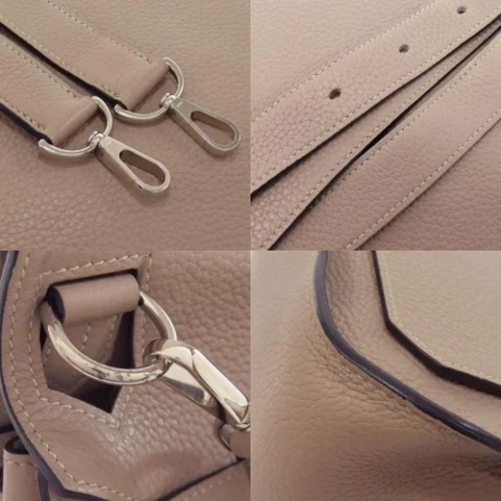 Hermès Vintage Pre-owned Leather shoulder-bags Pink Dames
