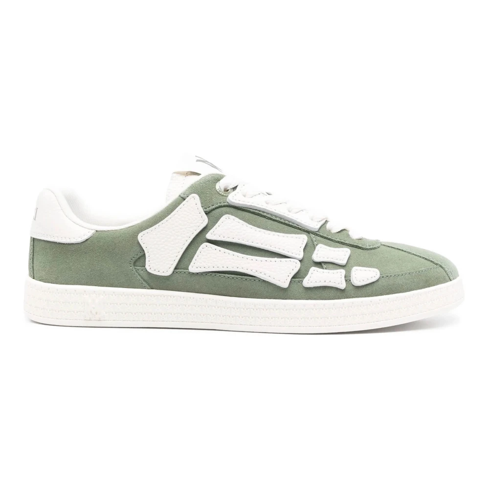 Amiri Men's Green Pacific Bones Sneaker - Sneakers - 7 Uk - Shoes