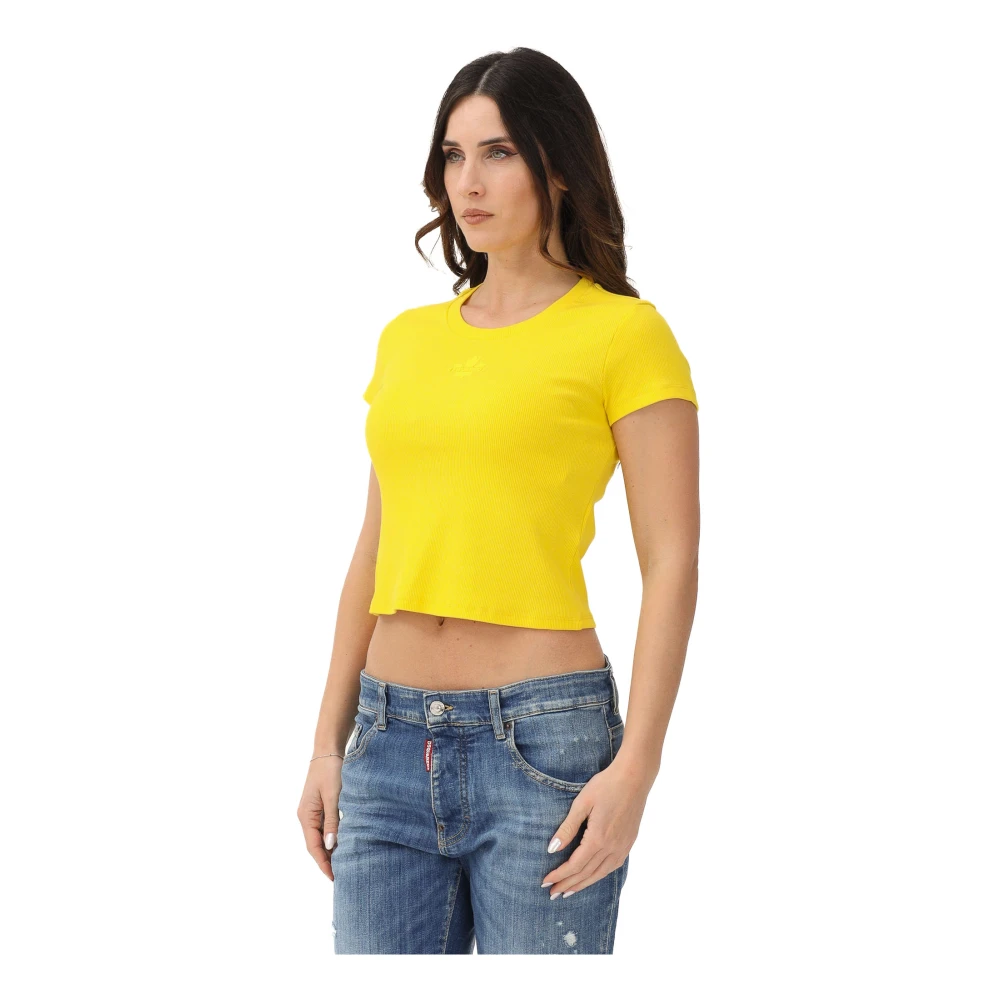 Dsquared2 Donna Giallo T-Shirts And Polos