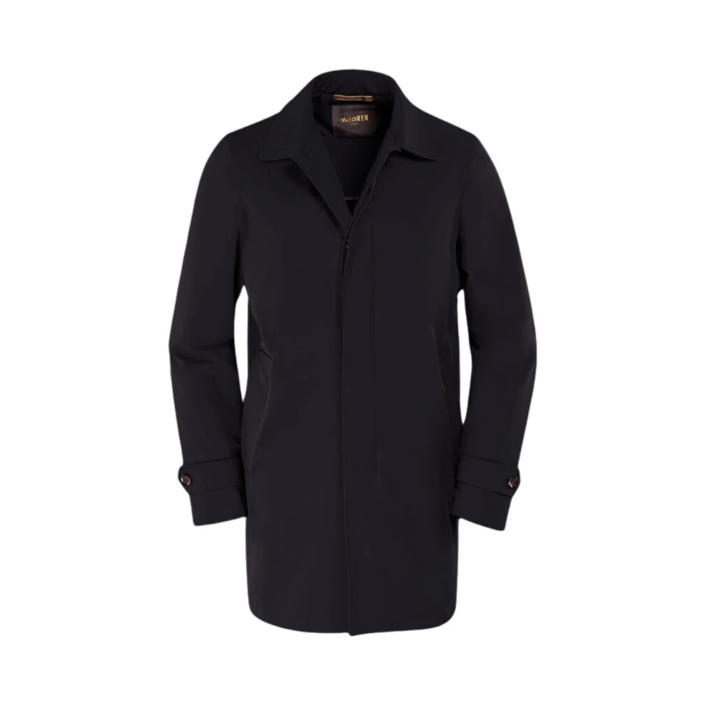 Moorer Men's Blue Parkas, M, Acqua Jacket Cover