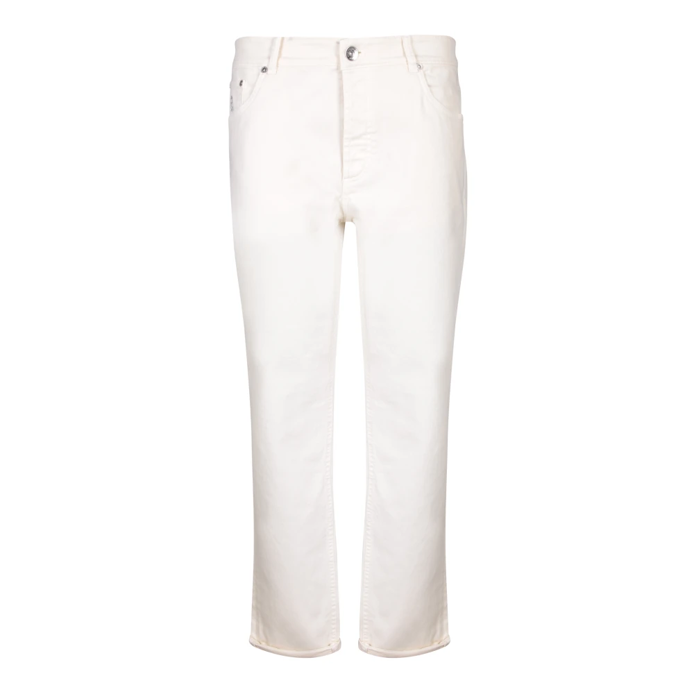 Jeans > Cropped Jeans - - Brunello Cucinelli - Modalova