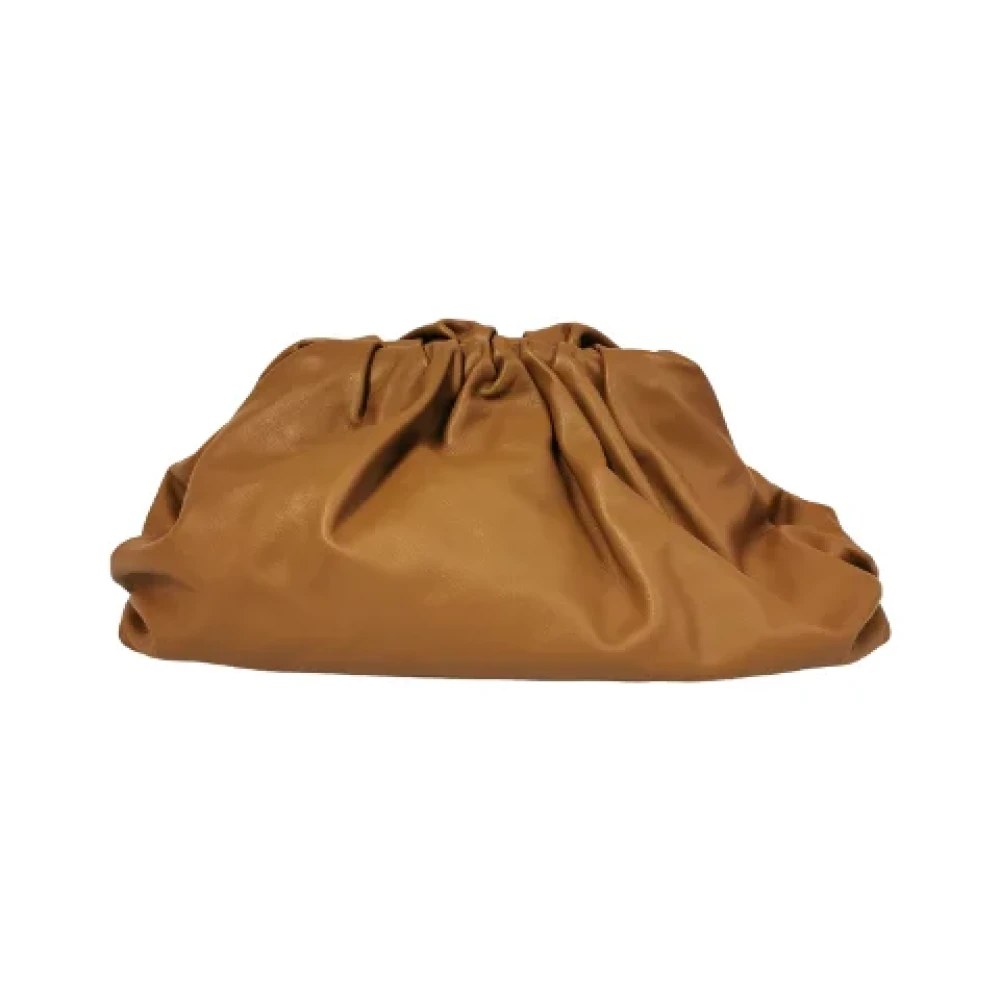 Bottega Veneta Vintage Pre-owned Leather clutches Brown Dames