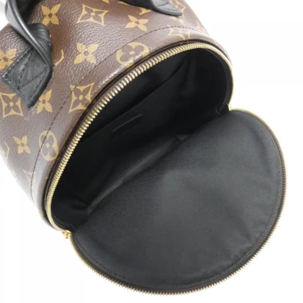 Louis Vuitton Vintage Pre-owned Canvas backpacks Brown Dames