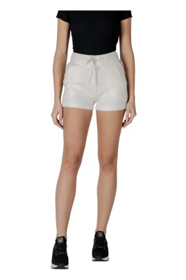shorts-blancs-a-lacets-melange-coton-polyester