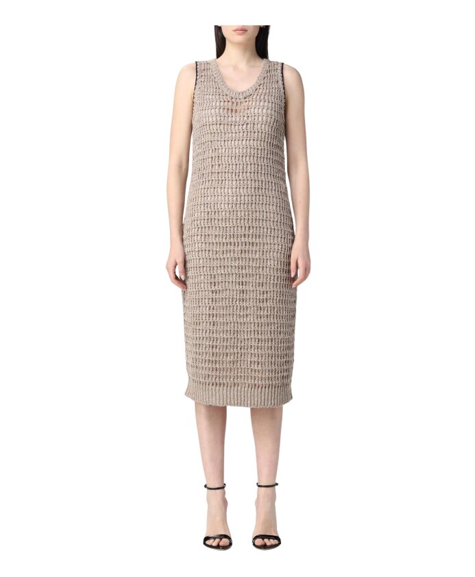 robe-midi-elegante-texturee