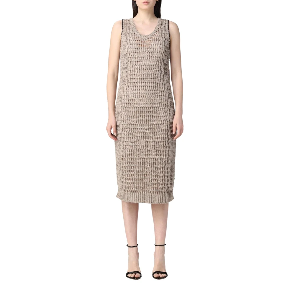 Dresses > Day Dresses > Knitted Dresses - - Brunello Cucinelli - Modalova