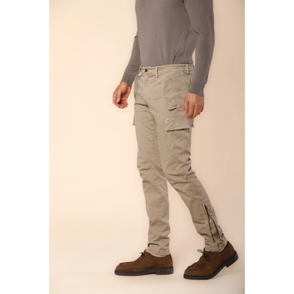 Mason's Cargo broek Bolivia regular fit Beige Heren