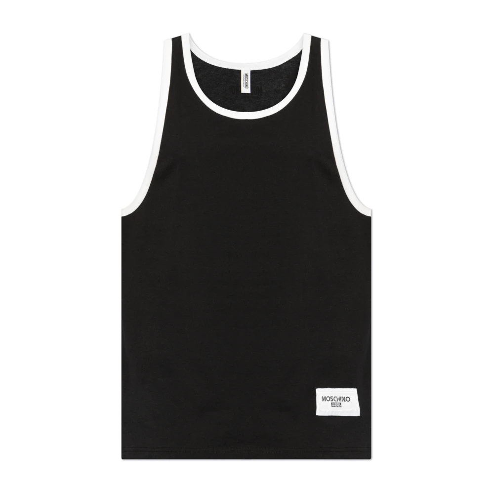 Moschino Top uit de ondergoedlijn Black Heren