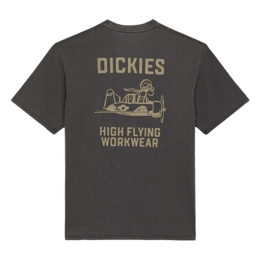 Dickies Vliegende werkkleding T-shirt Black Heren