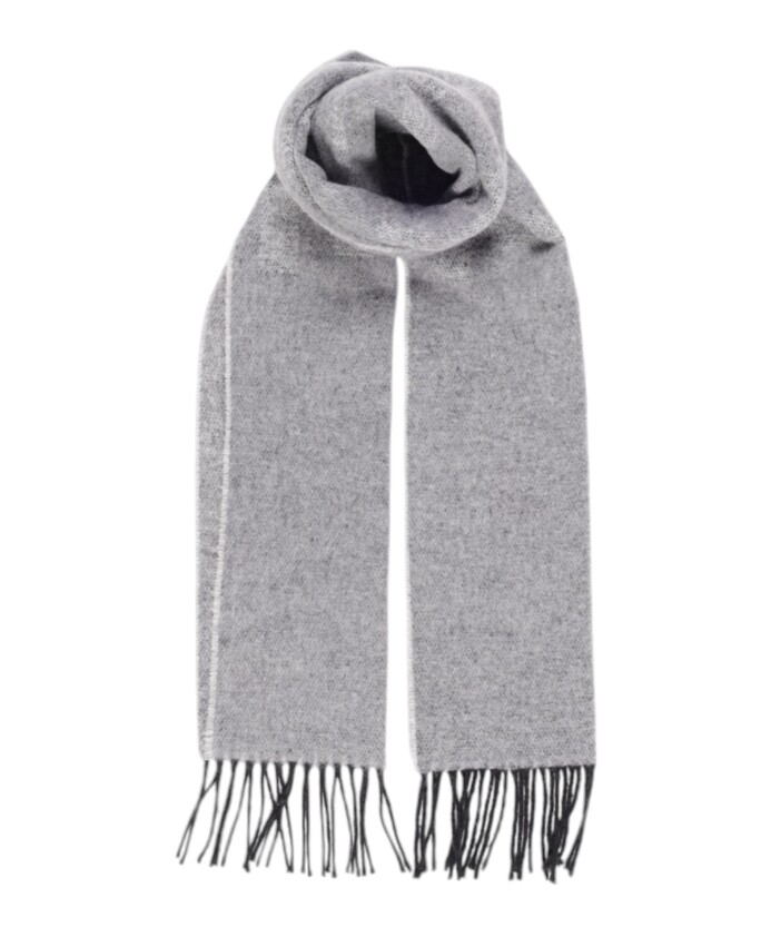 echarpe-grise-en-laine-a-motifs