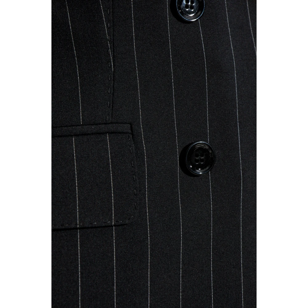 Dolce & Gabbana Blazer met streepmotief Black Dames