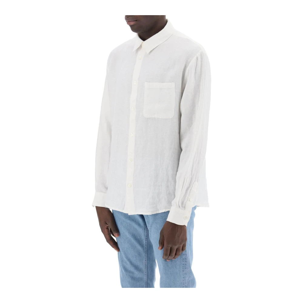 A.p.c. Blouses Shirts White Heren