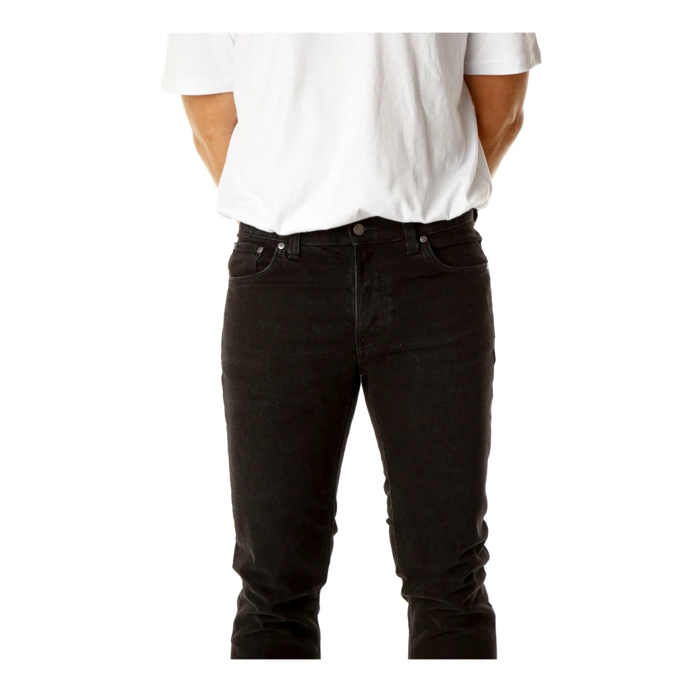 Nudie Jeans Comfort Stretch Slim Fit Jeans Black Heren