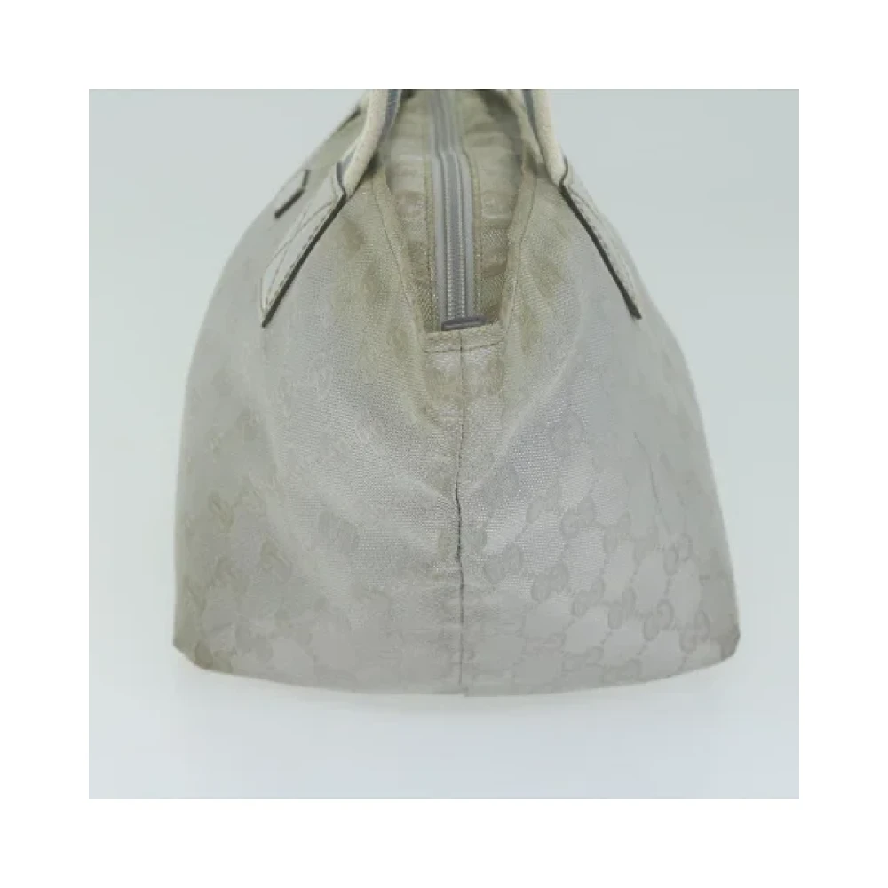 Gucci Vintage Pre-owned Canvas handbags Gray Dames