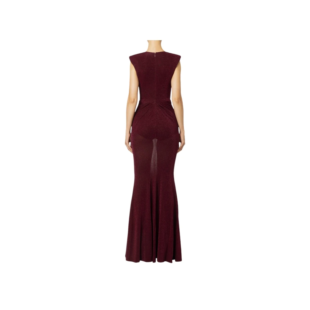 Elisabetta Franchi Elegante Jurk voor Vrouwen Red Dames