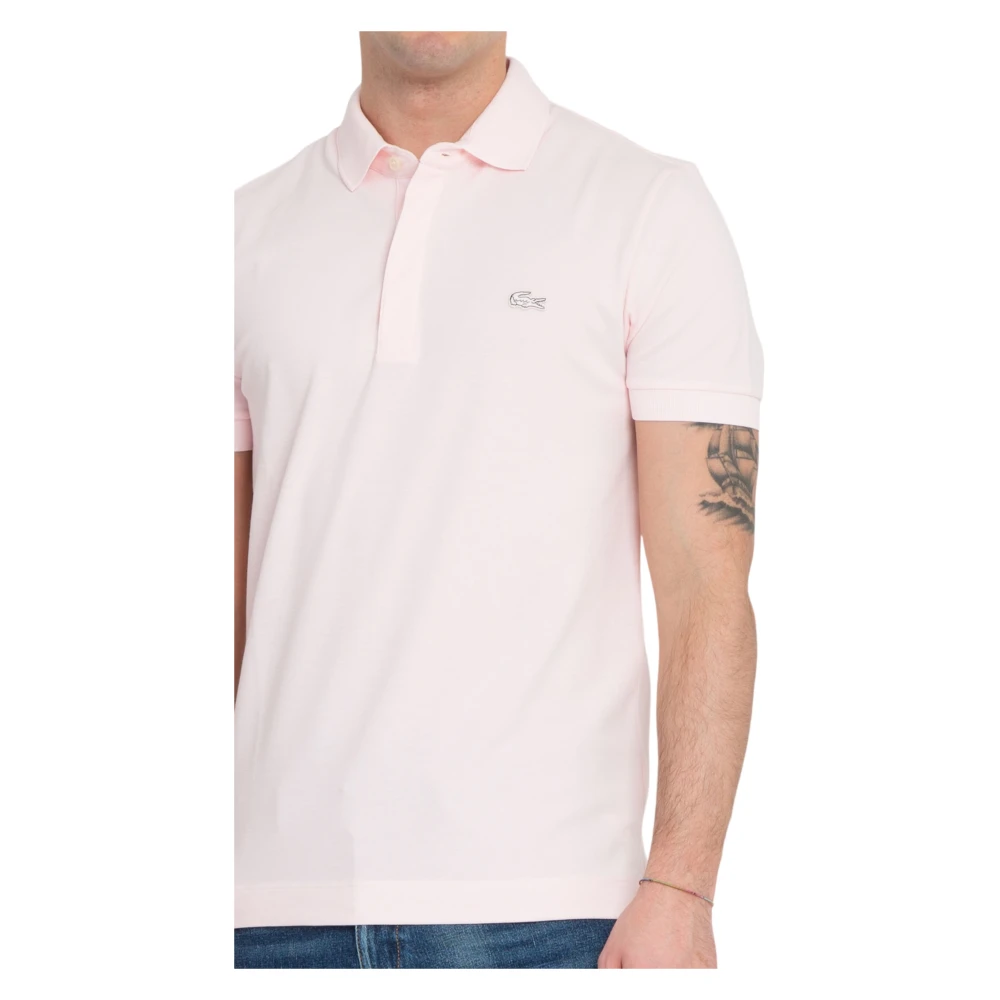 Lacoste Polo Shirts Pink Heren