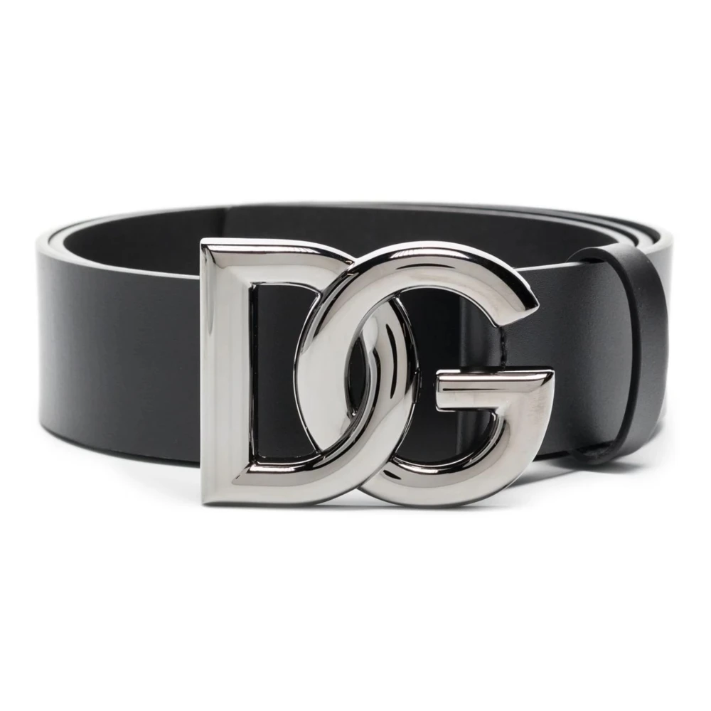 Dolce & Gabbana Designer Riem Collectie Black Heren