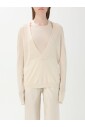 gilet-beige-en-soie-a-col-en-v