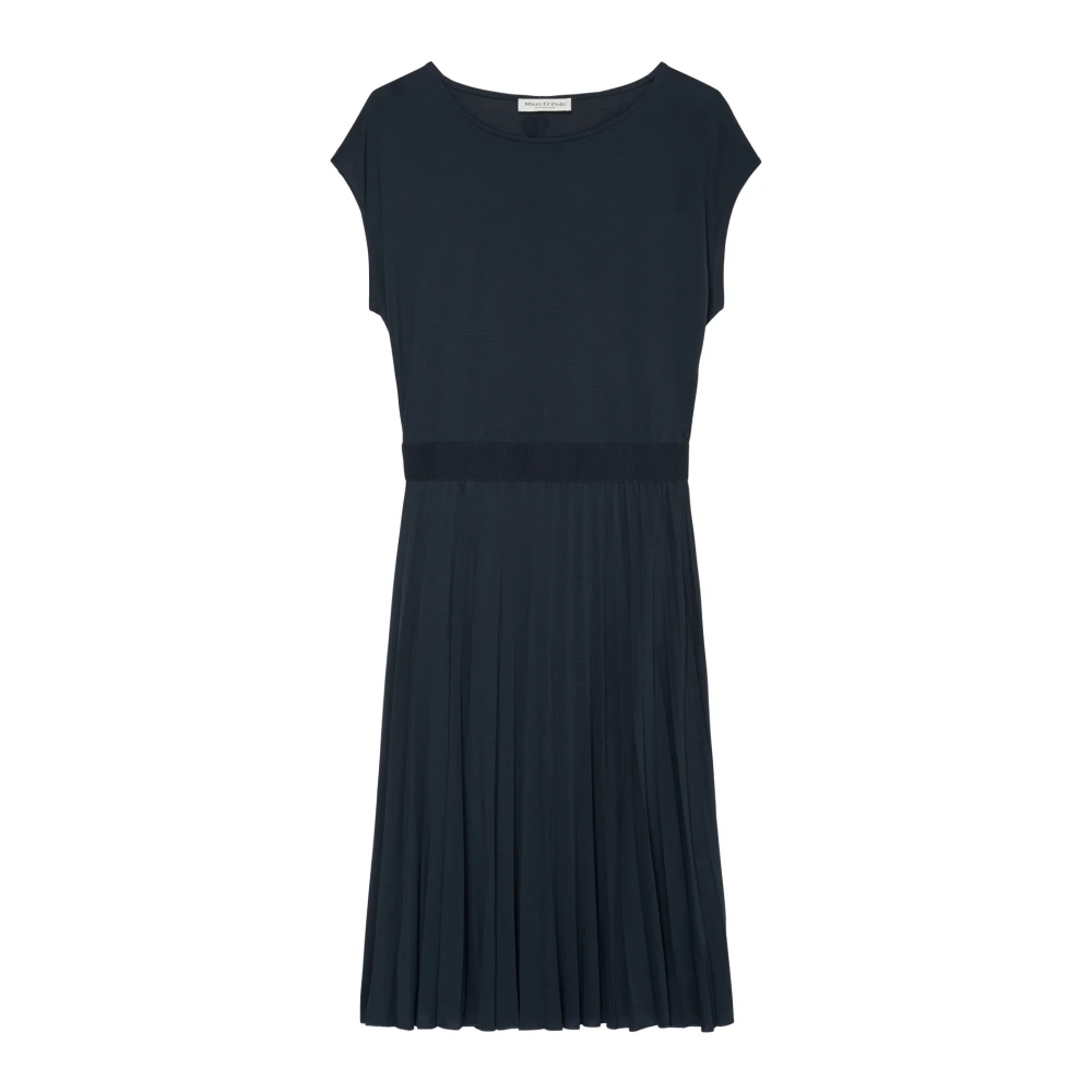 Marc O'Polo Jerseyjurk met elastische taille Blue Dames