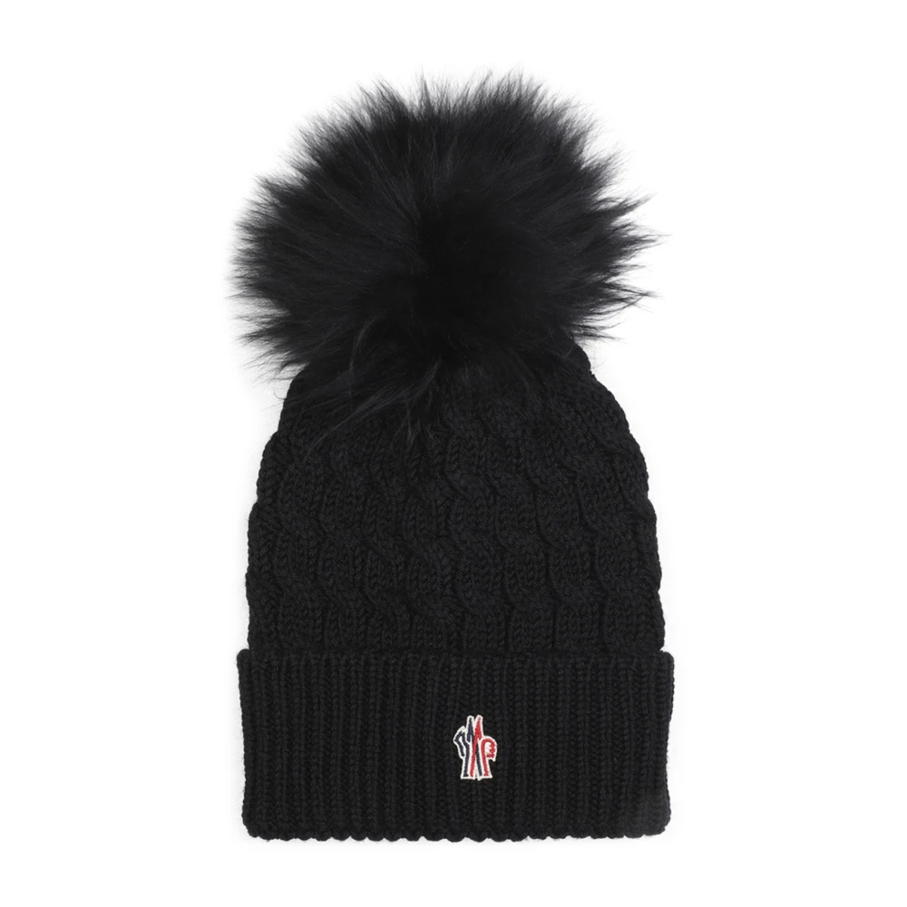 Moncler Zwarte hoeden en petten voor vrouwen Black Dames