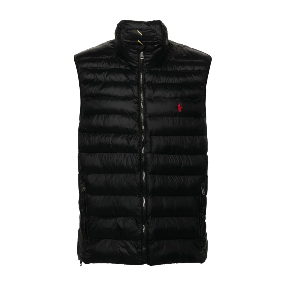 Ralph Lauren Gewatteerd vest Black Heren