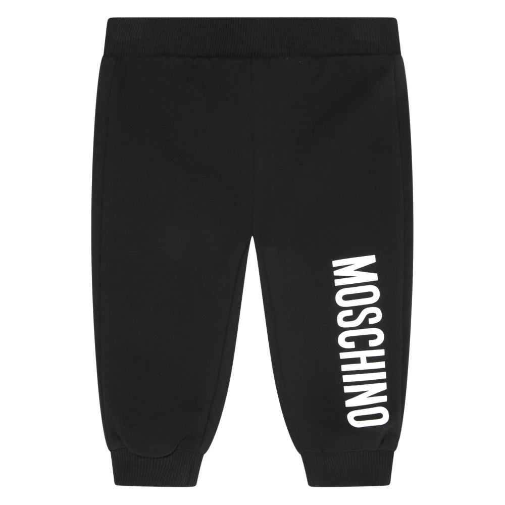 Moschino Logo Joggers - Unisex - Sweatpants - Black - 3 Y - Kids