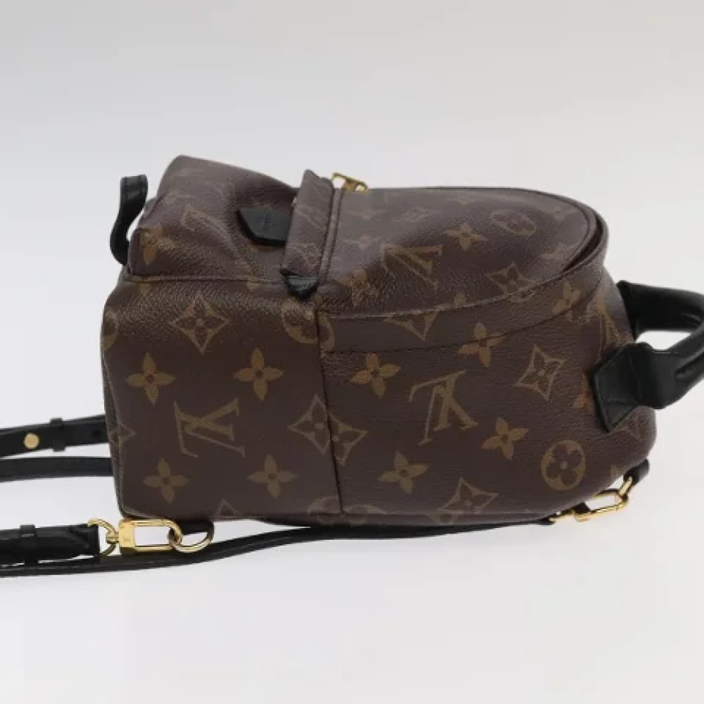 Louis Vuitton Vintage Pre-owned Canvas backpacks Brown Dames