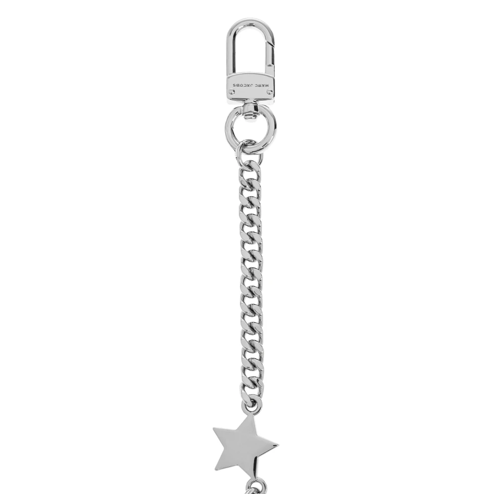 Marc Jacobs Messing sleutelhanger Gray Dames