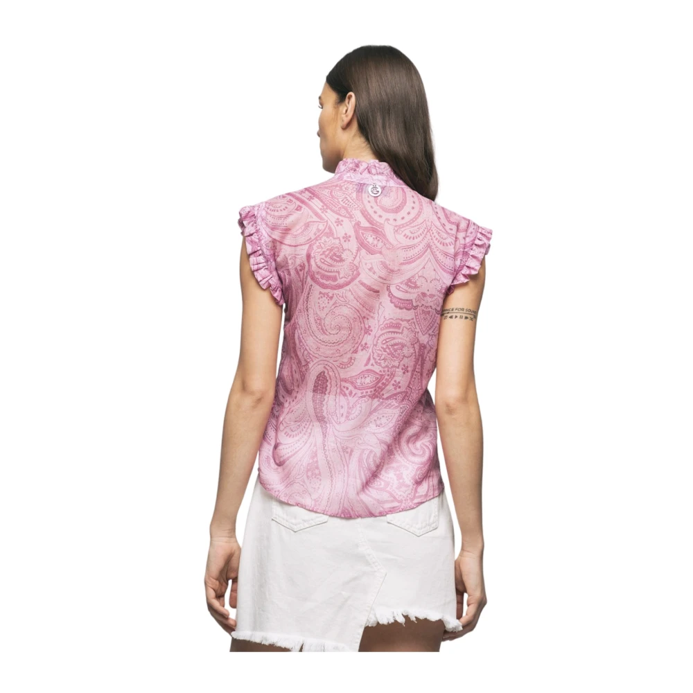 Gaëlle Paris Blouses Pink Dames