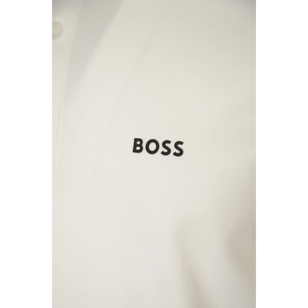 Boss Witte T-shirts en Polos White Heren