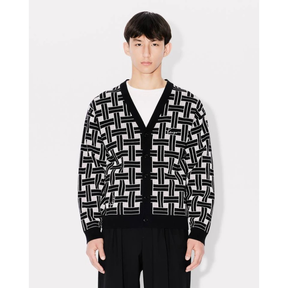 Kenzo Zwarte Vest voor Mannen Black Heren